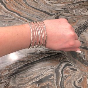 Silver fashion bracelet